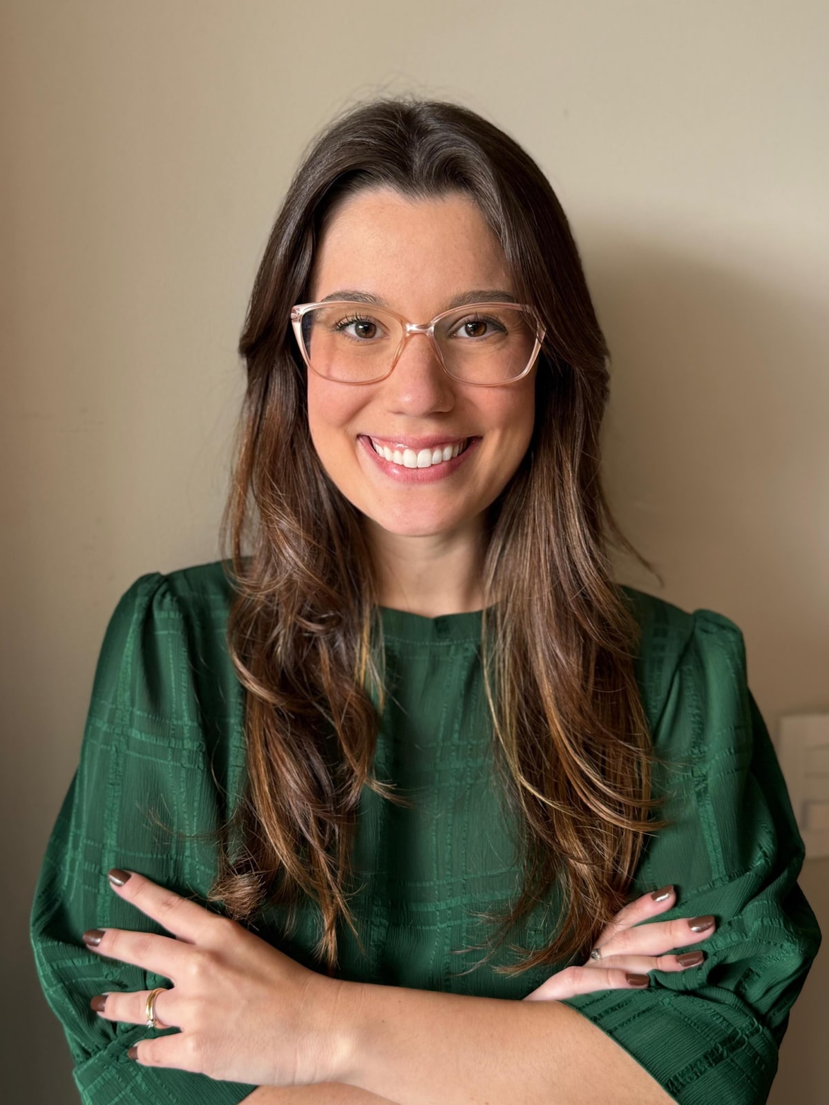 Victoria Deluca, psicóloga, sorrindo